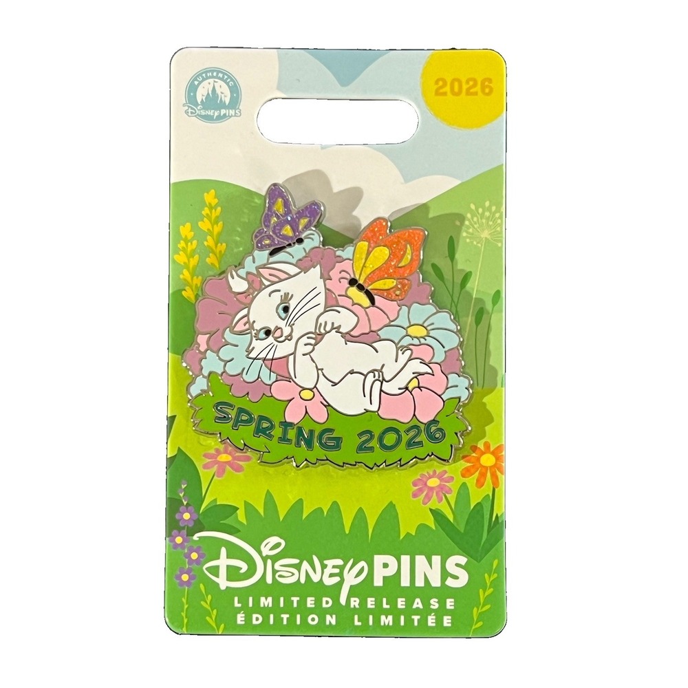 Disney Aristocats Marie Playing with Butterflies Spring 2026 Limited Edition